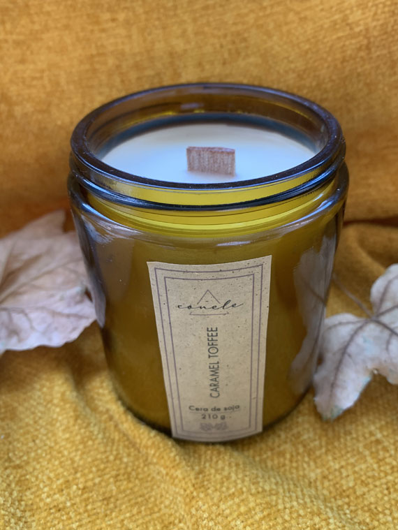 Vela tarro Caramel Toffee