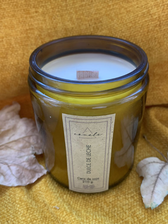 Vela tarro Dulce de leche